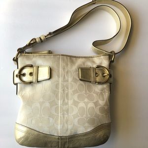 COACH Signature Canvas Soho Crossbody Bag